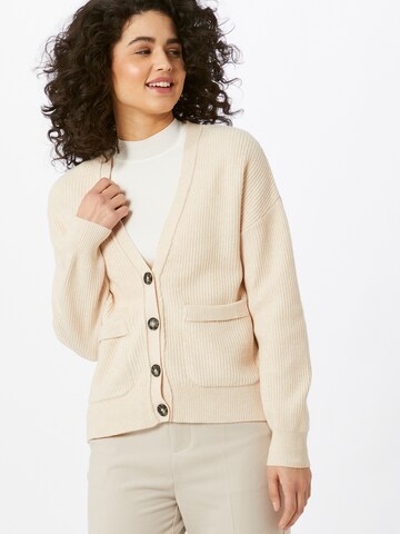 OBJECT Knit cardigan 'Vanya' in Beige: front