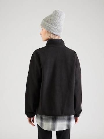 Veste en polaire mazine en noir