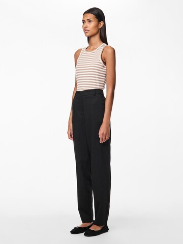 PIECES Regular Pants 'Molina' in Black