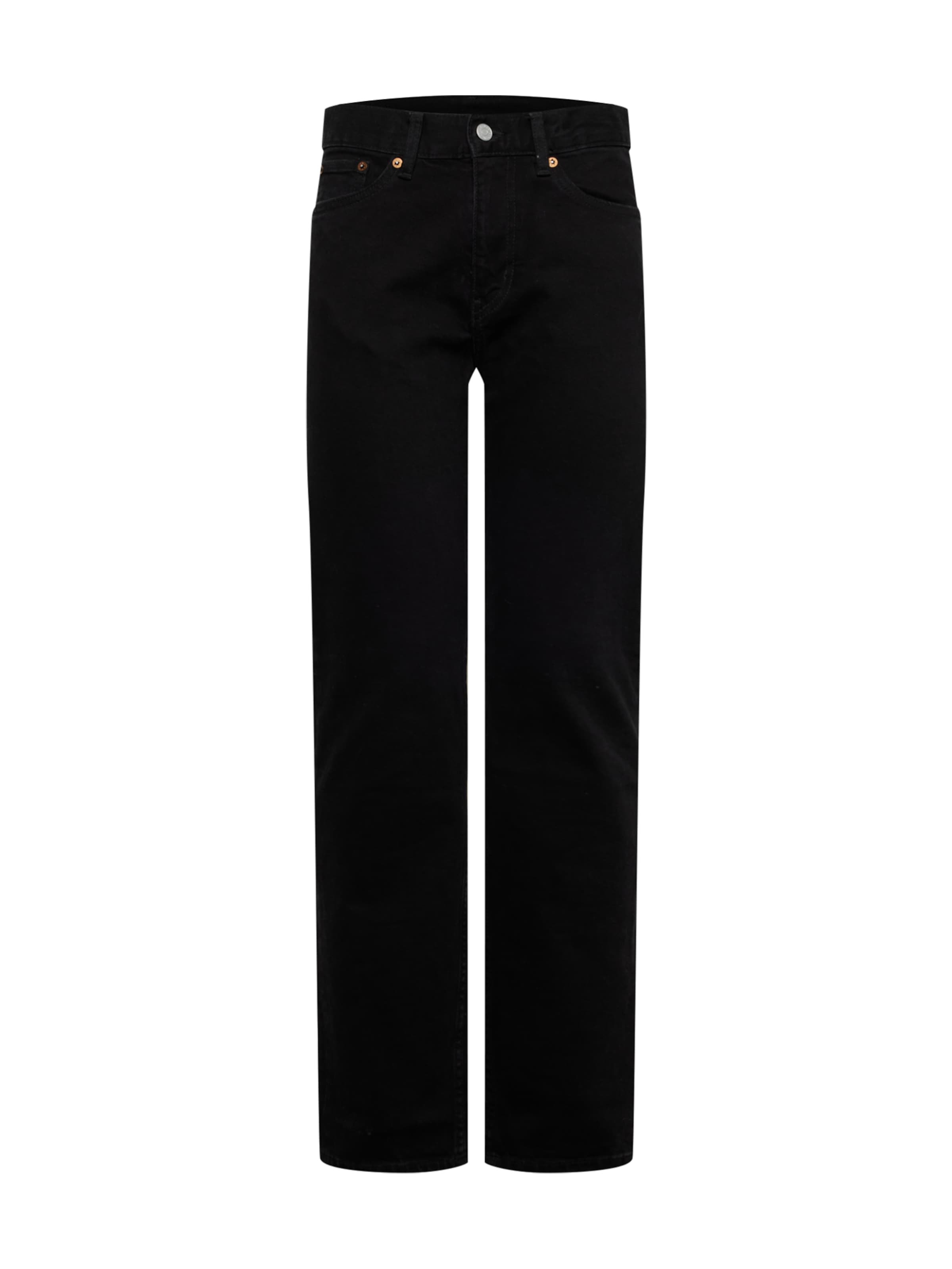 WEEKDAY Regular Farkut 'Easy Poppy' värissä musta: etupuoli