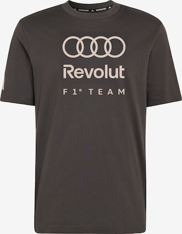 ADIDAS PERFORMANCE Funktionsshirt 'Audi Formula One Team DNA' in Schwarz: Vorderseite