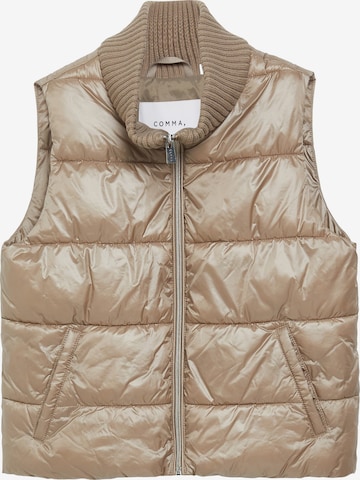 Gilet COMMA en marron : devant