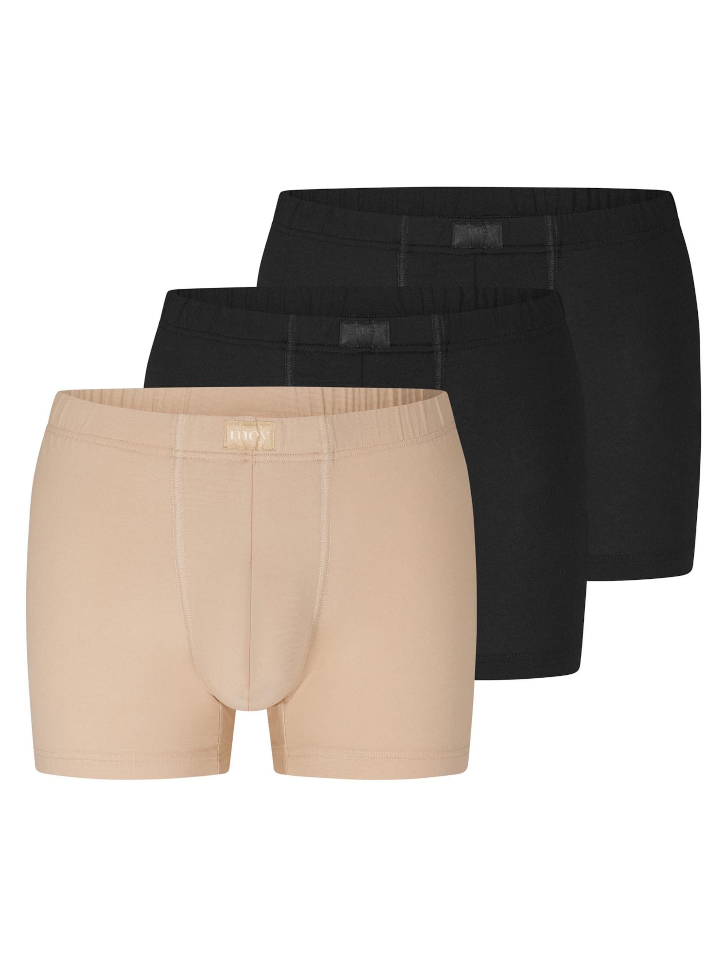 Mey Boxershorts 'Softball' in Beige: voorkant