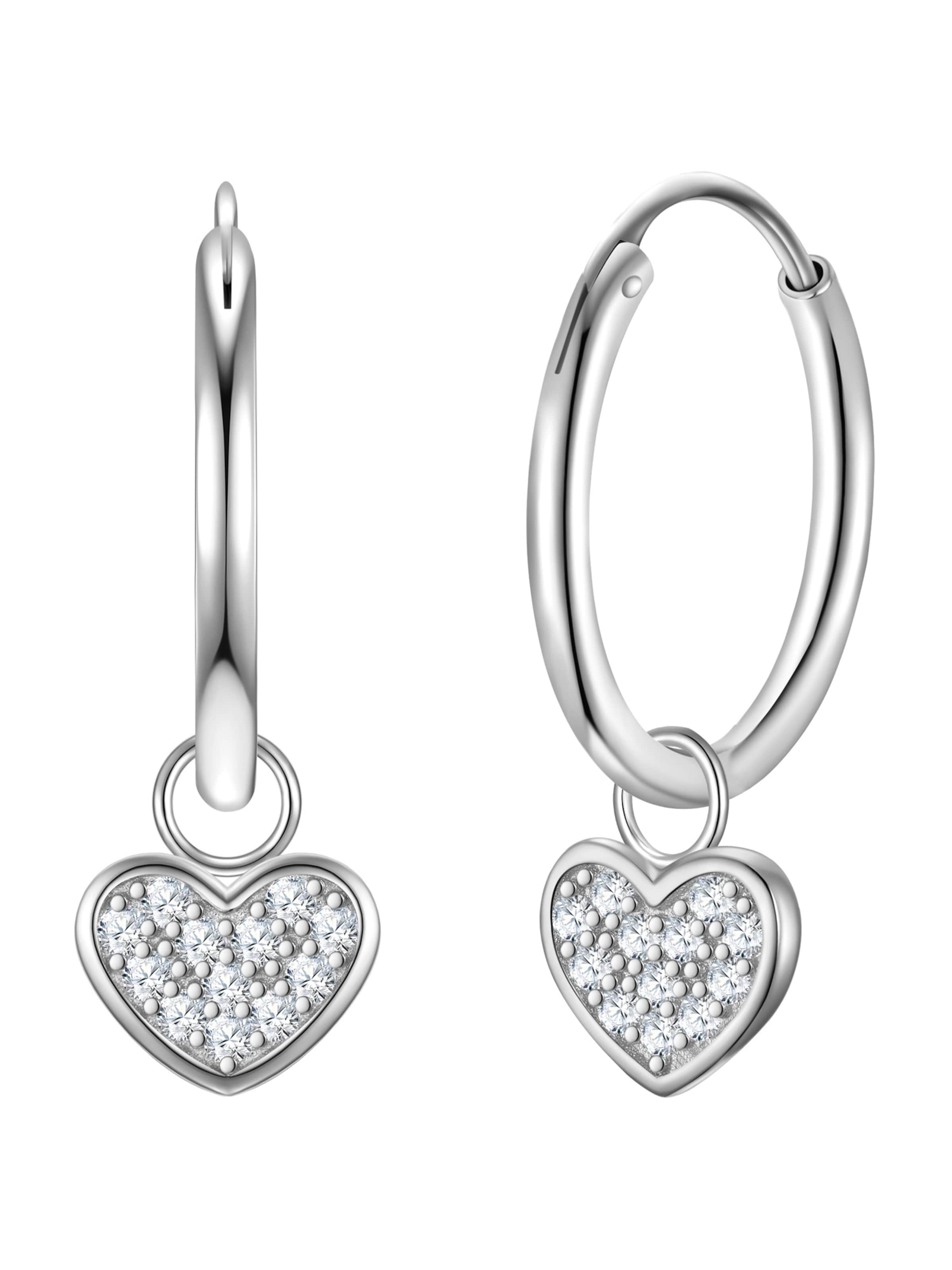 Rafaela Donata Ohrringe in Silber: Vorderseite