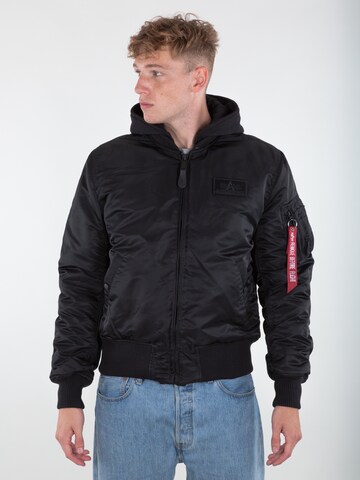 Veste mi-saison 'MA-1 ZH' ALPHA INDUSTRIES en noir : devant