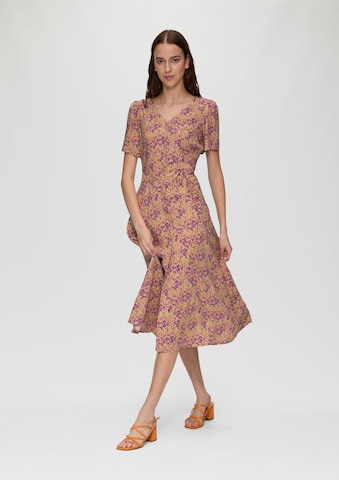 Robe QS en mélange de couleurs