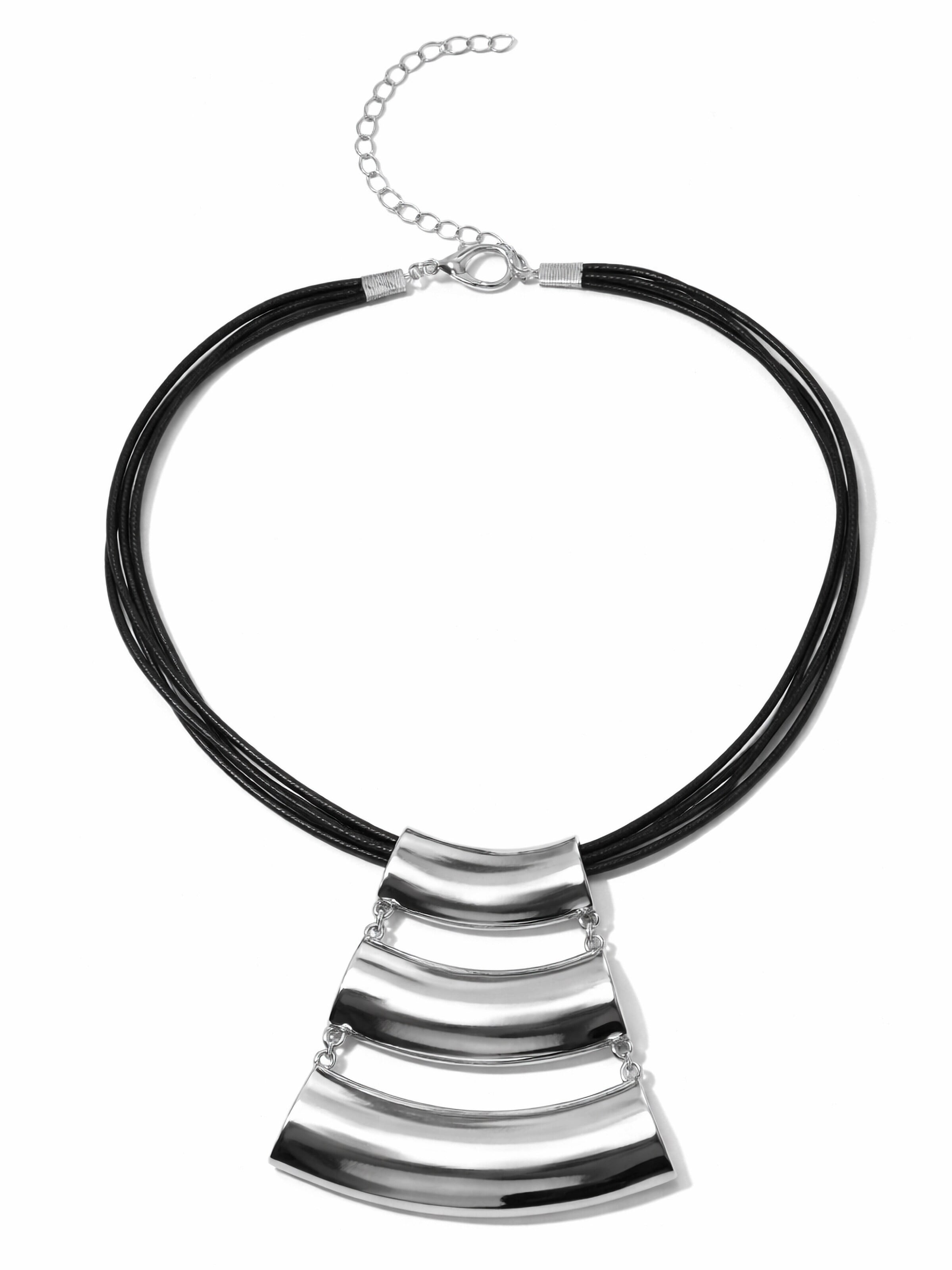 COLLEZIONE ALESSANDRO Necklace 'Tina' in Black