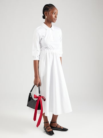 Max Mara Leisure Sukienka koszulowa 'MAGGIO' w kolorze biały: przód