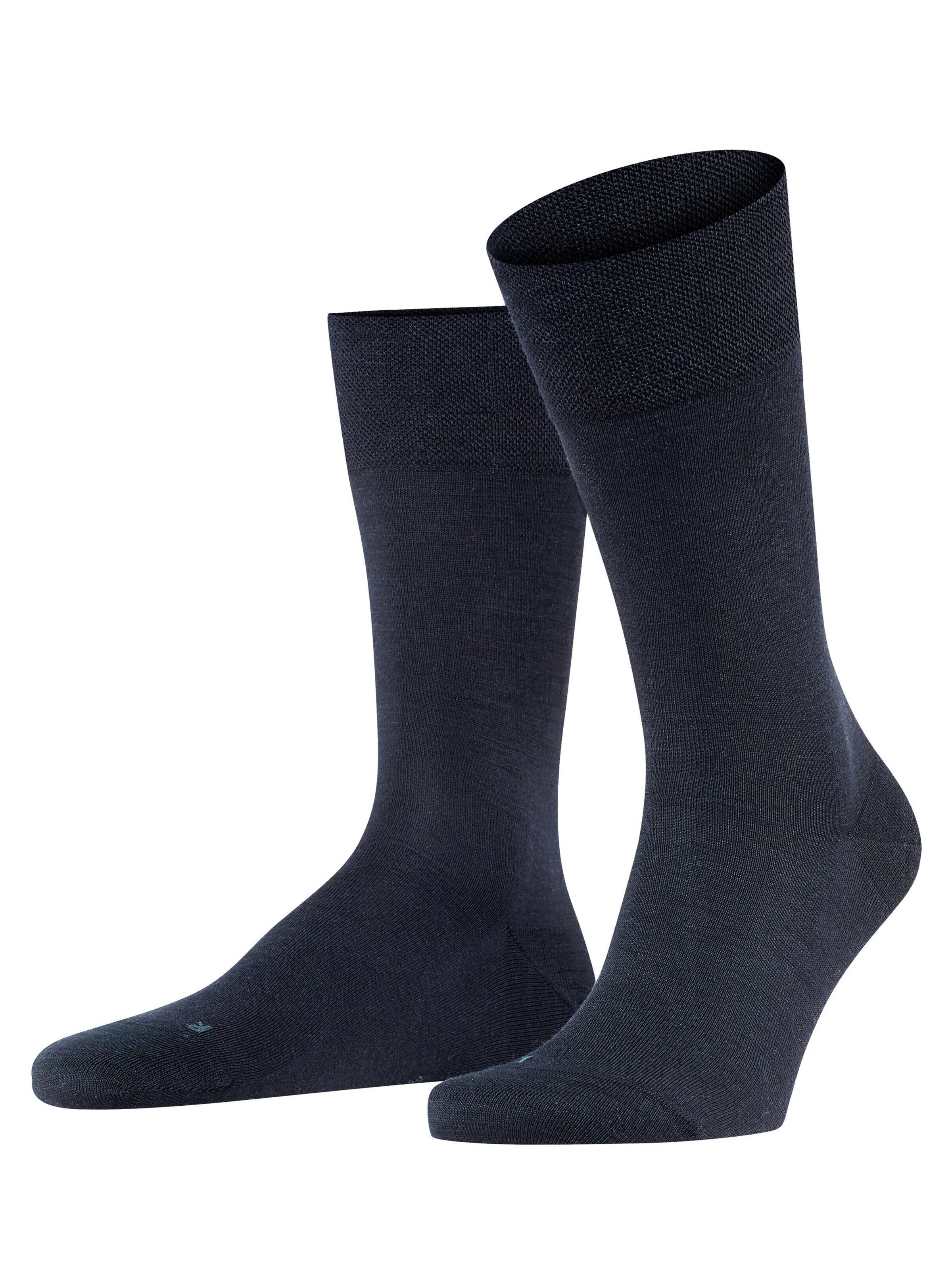 FALKE Socken 'Sensitive Berlin'‌‌‌‌‌‌‌‌‌ in Blau: Vorderseite