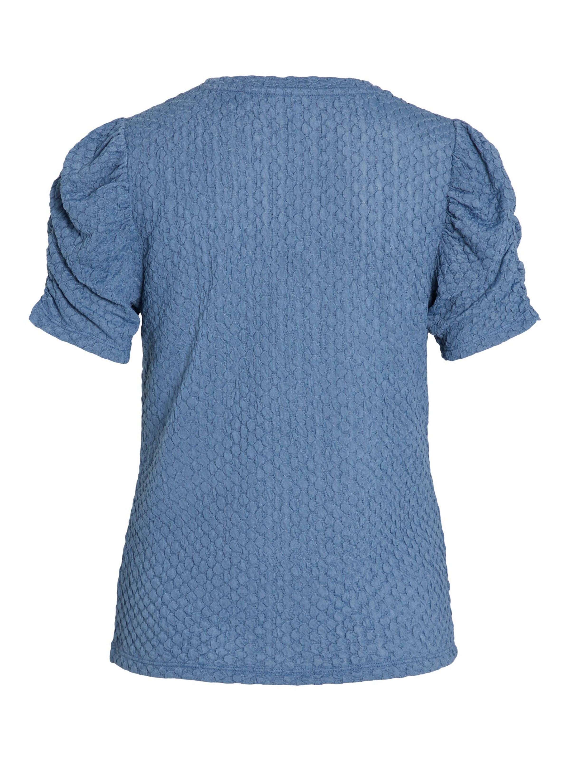 Chemisier 'VIAnine' VILA en bleu