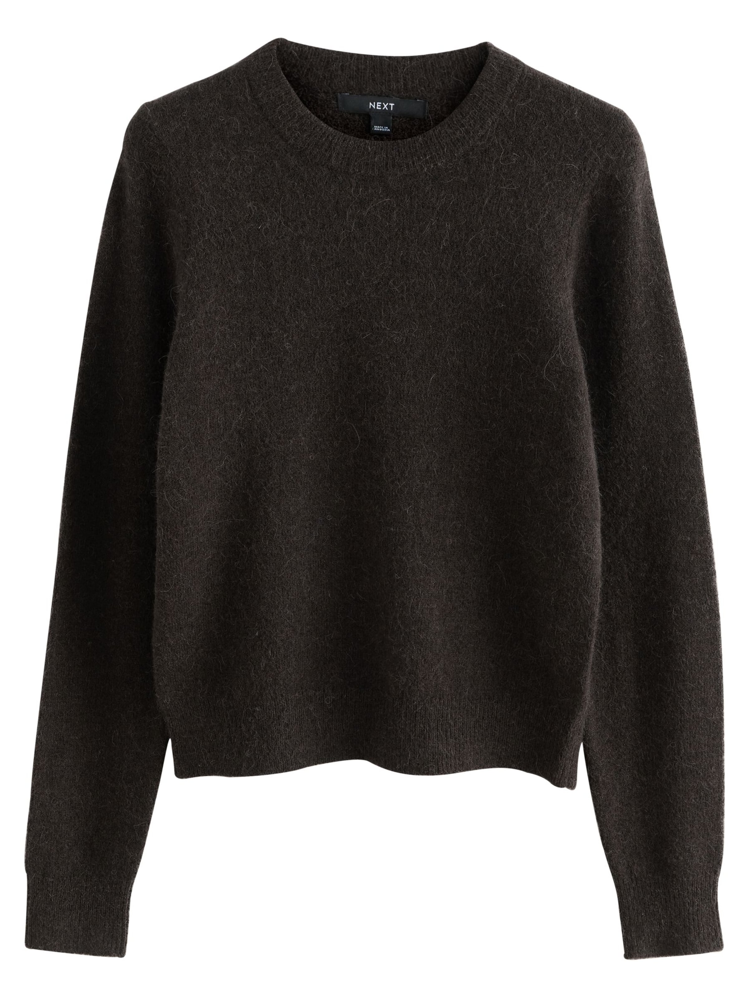 Pull-over Next en marron : devant