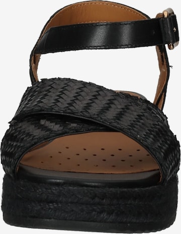 GEOX Strap Sandals in Black