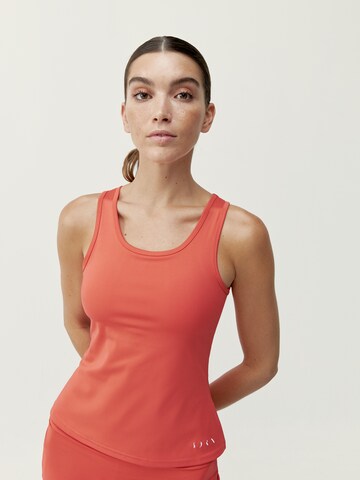 Born Living Yoga Sporttop 'Davis' in Orange: predná strana