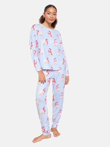 Friends Like These Pajama in Blue: front
