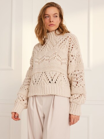 Guido Maria Kretschmer Women - Pullover 'Silva' em bege: frente