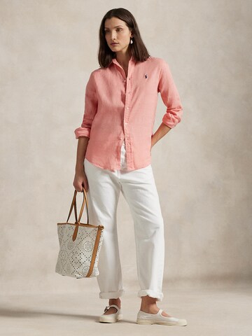 Camicia da donna 'Classic' di Polo Ralph Lauren in rosa