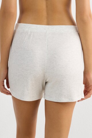 INTIMISSIMI Pyjamahose 'Chic Comfort' in Weiß