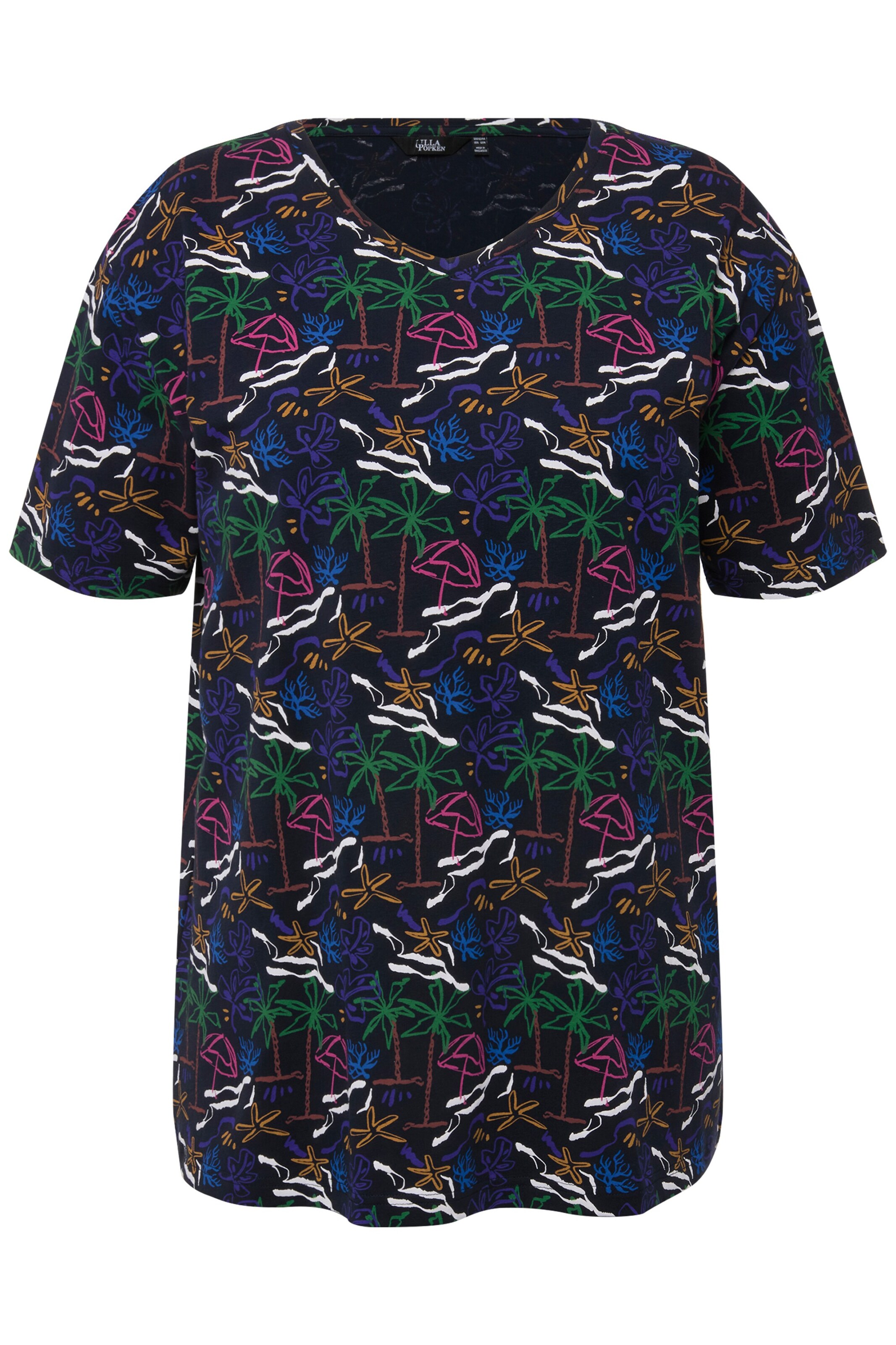 Ulla Popken Shirt in Blue: front