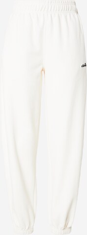 balta ELLESSE Siaurėjantis Kelnės 'LENTELLA': priekis