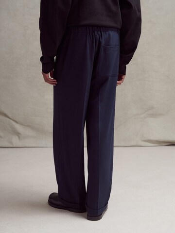 Loosefit Pantalon à pince 'Tesfaye' ABOJ ADEJ en bleu