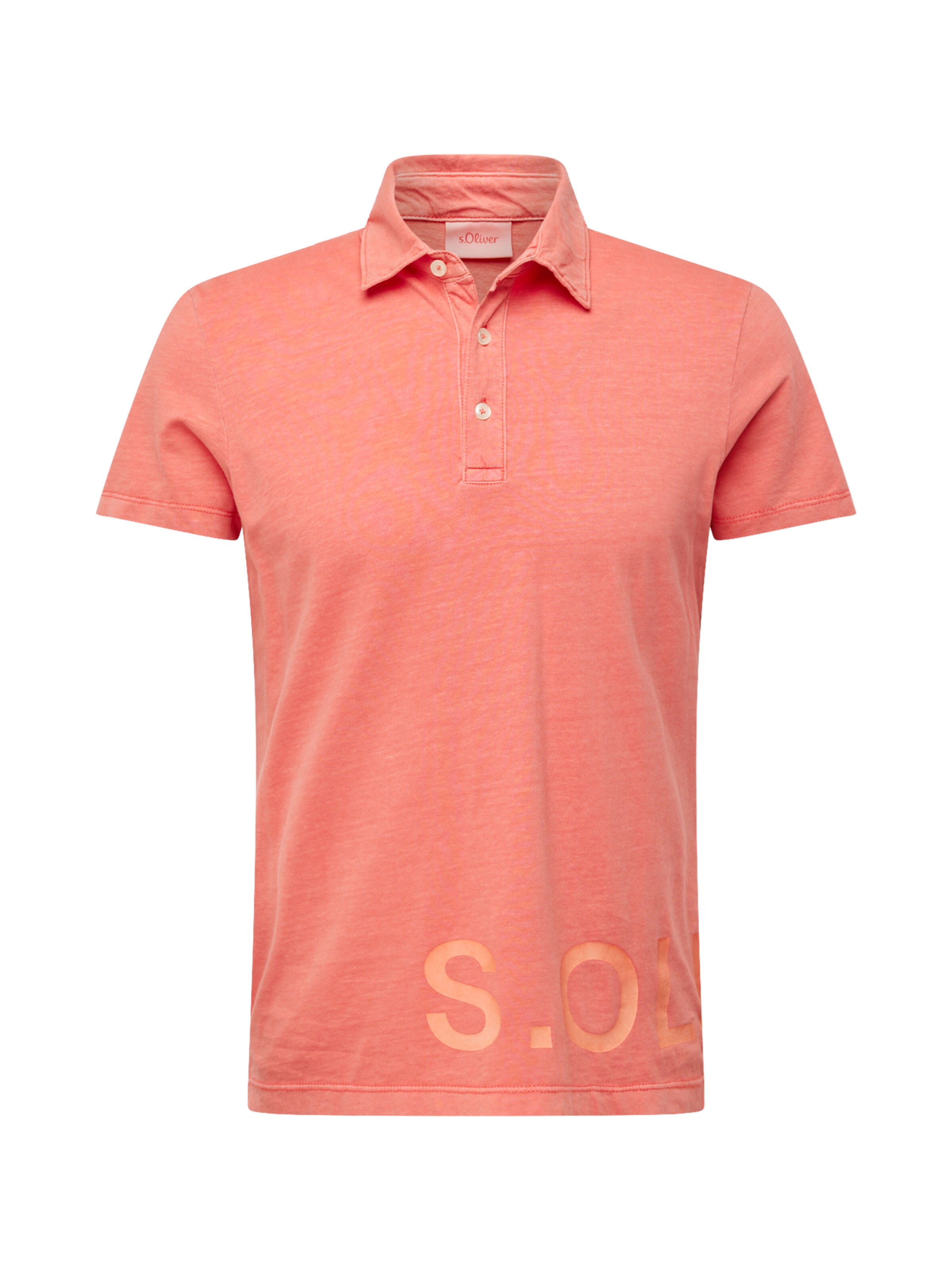 T-Shirt s.Oliver en orange : devant