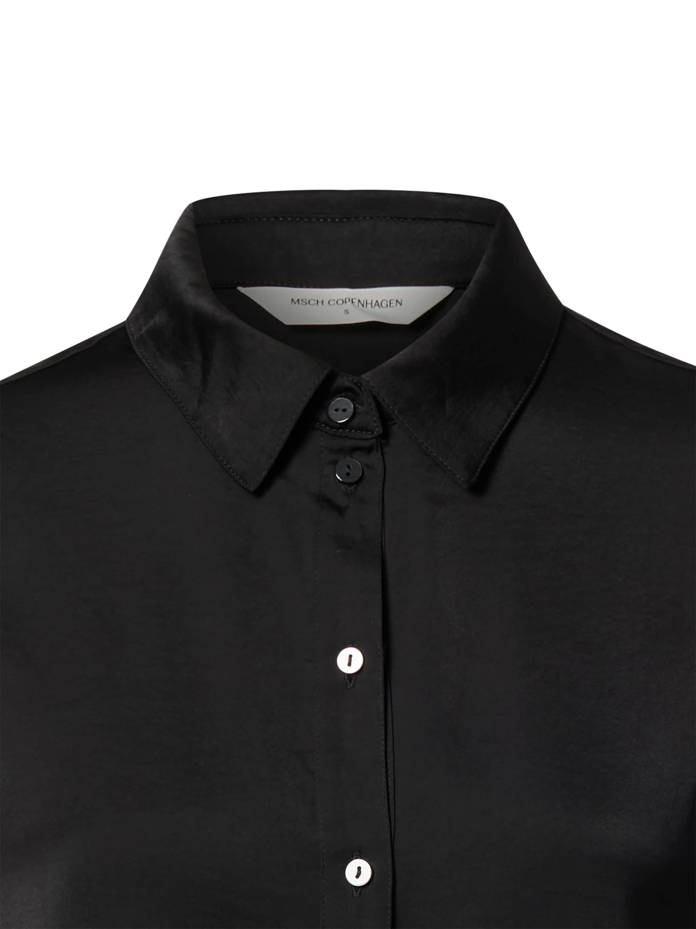 MSCH COPENHAGEN Bluse 'Viloah Maluca' in Schwarz