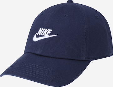 Cappello da baseball sportivo 'H86 Futura' di Nike Sportswear in blu: frontale