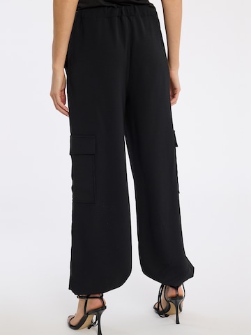 Ana Alcazar Regular Hose 'Zapara' in Schwarz