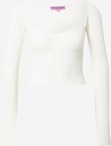 Edikted Sweater in Beige: front