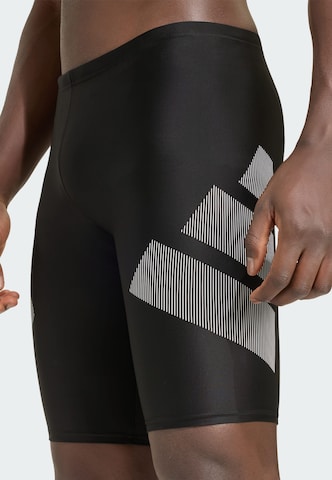 ADIDAS PERFORMANCE - Calções de banho desportivos 'Big Bars' em preto