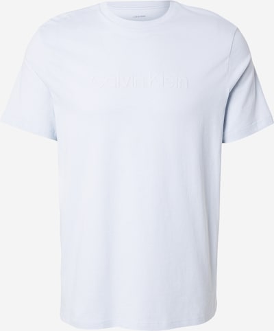 Marškinėliai iš Calvin Klein, spalva – pastelinė mėlyna, Prekių apžvalga