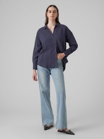 VERO MODA Blouse 'Quenny' in Blauw