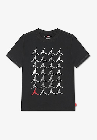 Tricou 'SKETCHES' de la Jordan pe negru: față
