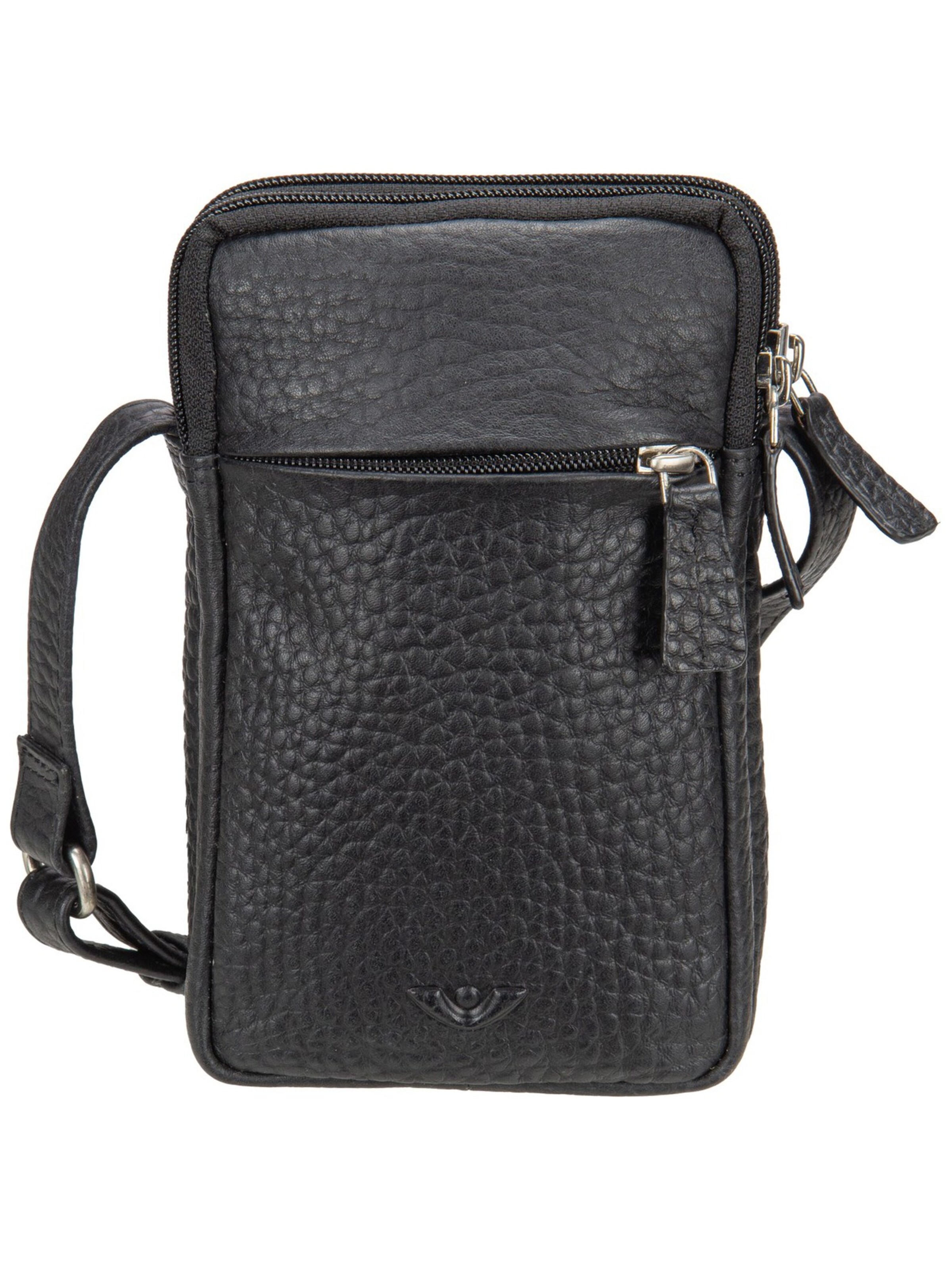 VOi Crossbody Bag in Black: front