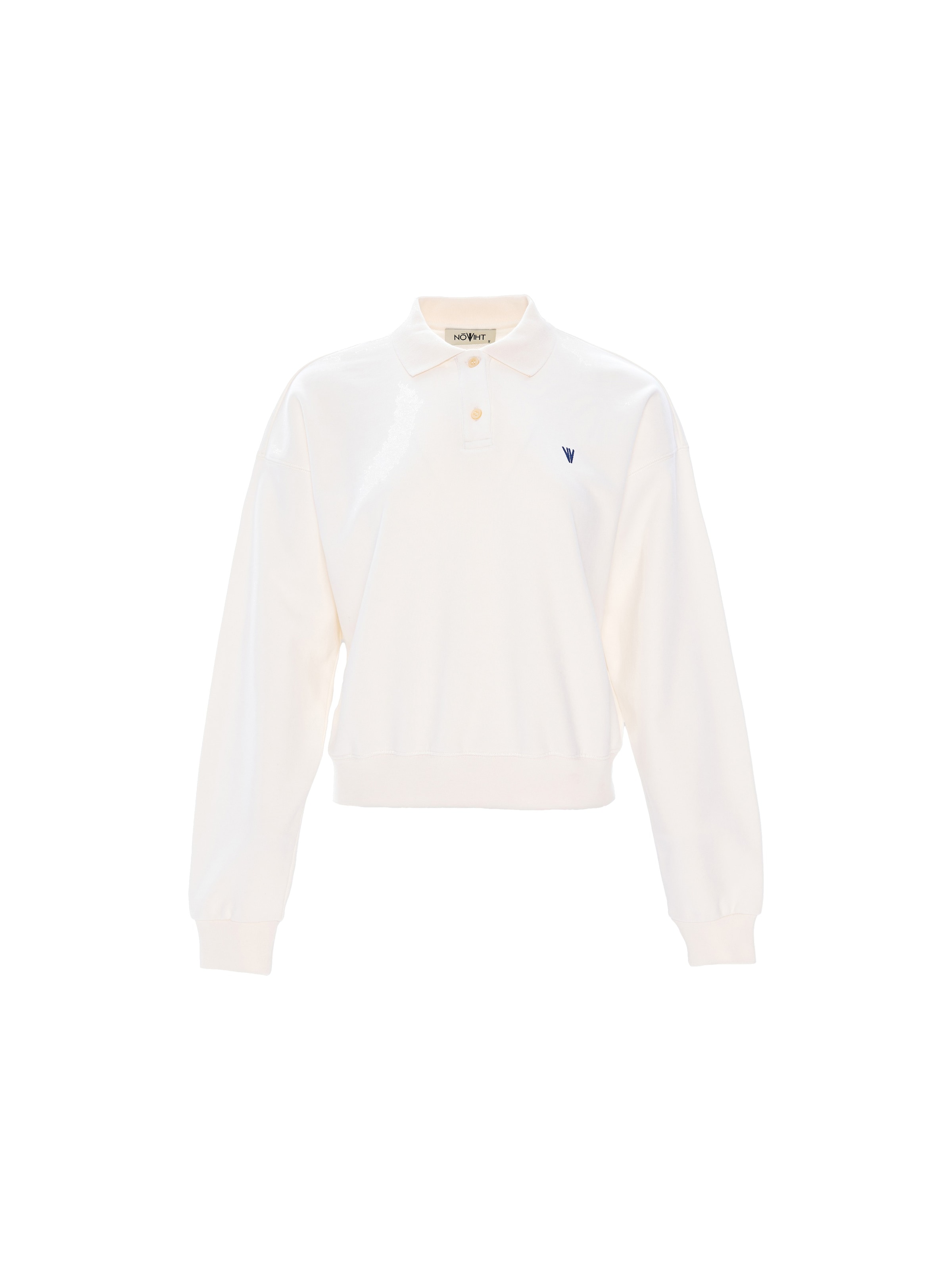 NOWIHT - Sudadera 'Morwenna' en blanco: frente