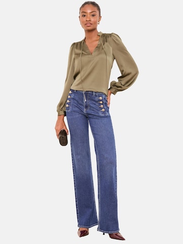 Lipsy Bluzka w kolorze zielony: przód