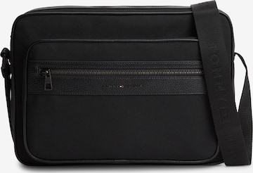 TOMMY HILFIGERMessenger torba preko ramena - crna boja: prednji dio