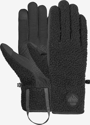 REUSCH Sporthandschuhe 'Comfleece' in Schwarz: Vorderseite