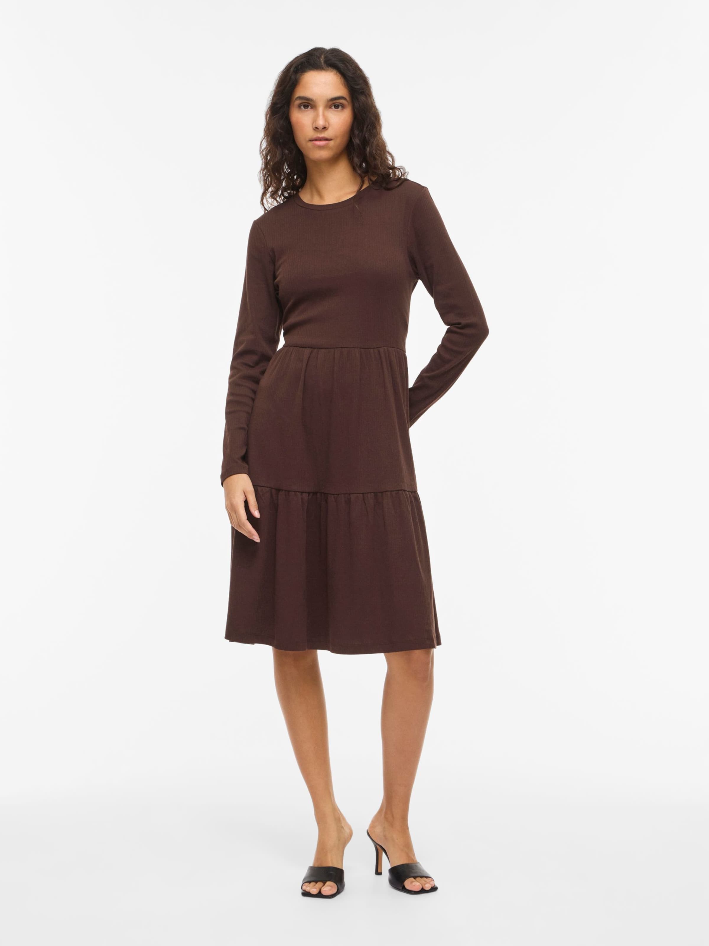 VILA Dress in Brown