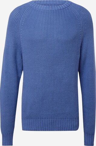 TOPMAN Trui in Blauw: voorkant