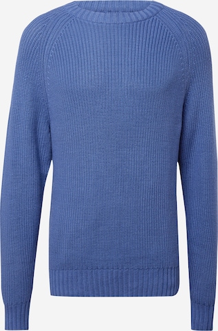 TOPMAN Sweater in Blue: front