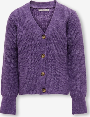 KIDS ONLY Knit Cardigan in Purple: front