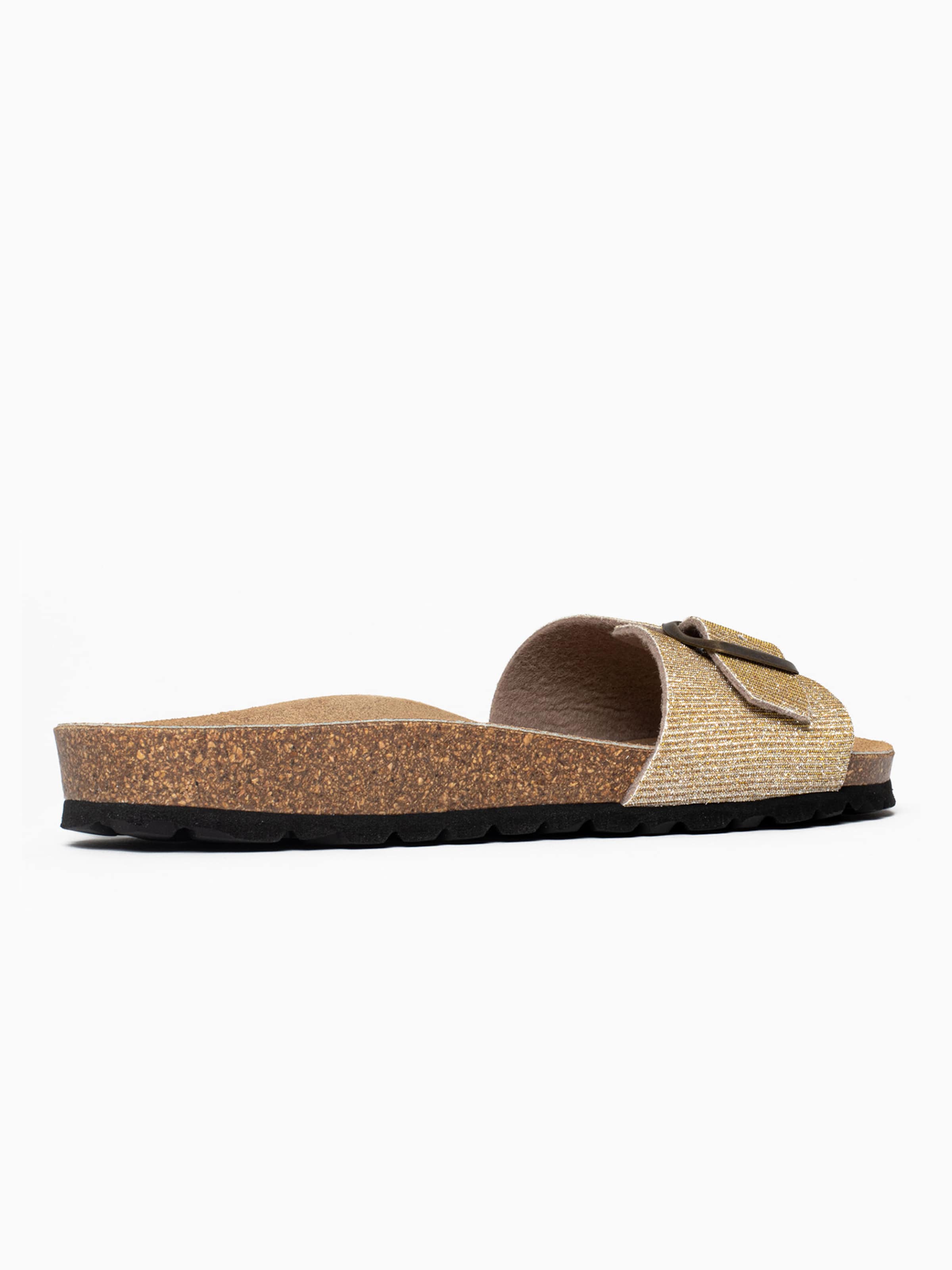 Bayton Pantofle 'Ballarat' – zlatá