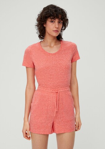 s.Oliver Štandardný strih Nohavice - Oranžová