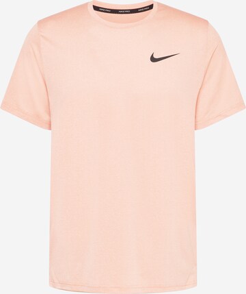 NIKE Functioneel shirt 'Pro' in Oranje: voorkant