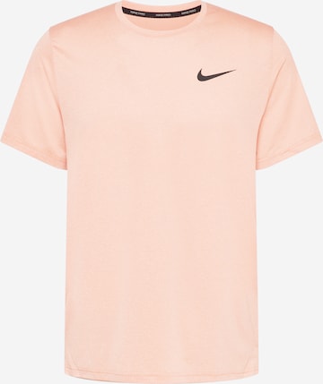 NIKE Koszulka funkcyjna 'Pro' w kolorze pomarańczowy: przód