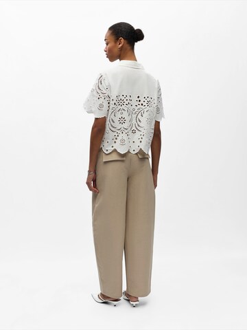 OBJECT Blúzka 'OBJELENA' - Biela