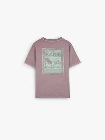 T-Shirt 'Oahu' Scalpers en violet