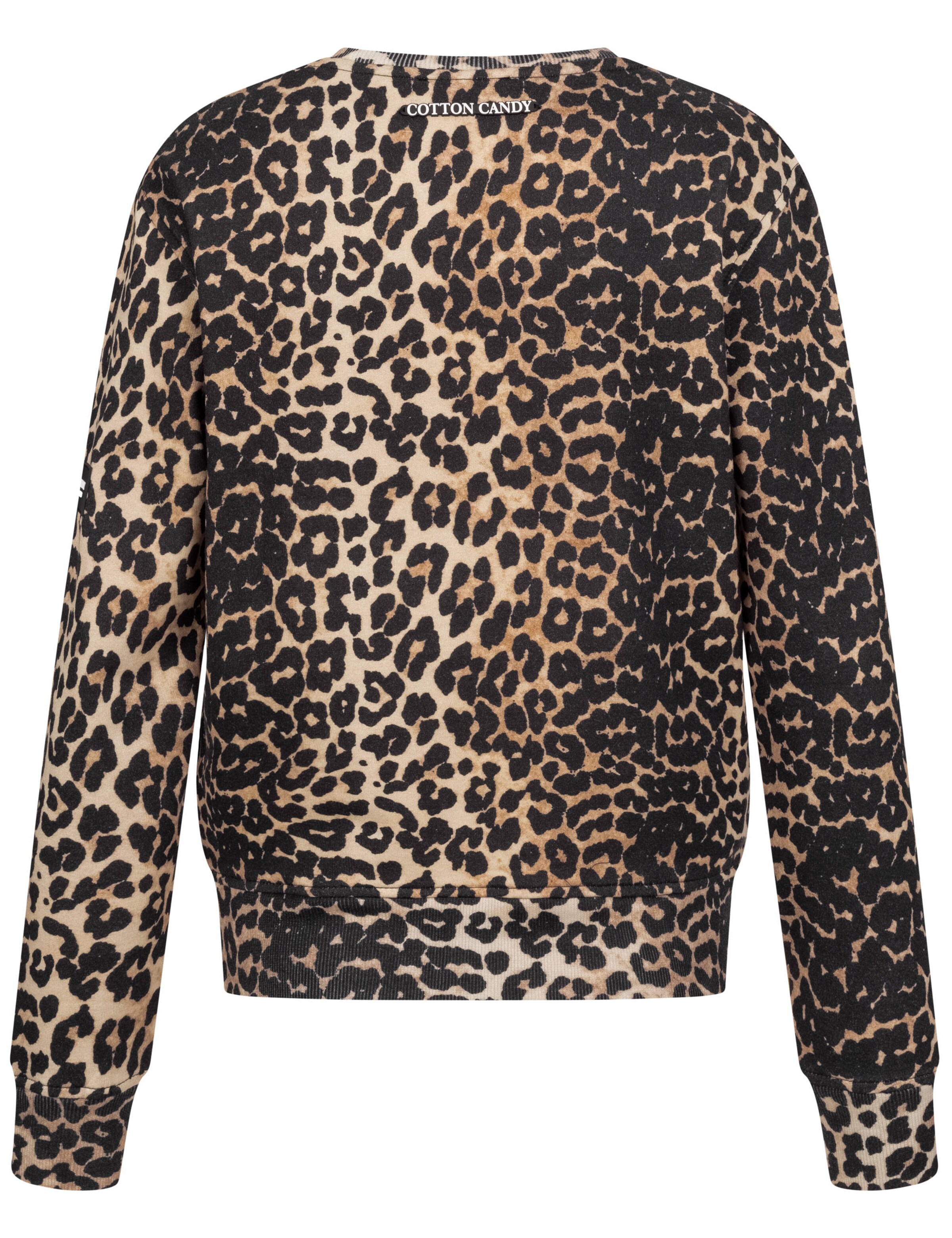 Frauen Sweat Cotton Candy Langarmshirt in Braun - KU96081 Frauen Sweat Cotton Candy Langarmshirt in Braun - KU96081