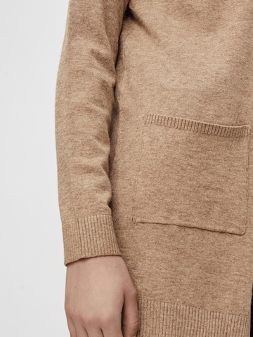 Cardigan 'Thess' OBJECT en marron